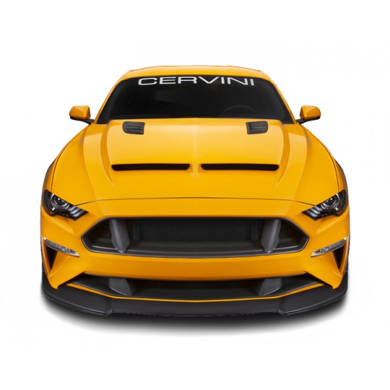 Cervinis Ram Air Hood 2018-2023 Mustang GT/EcoBoost unpainted